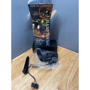 Hampton Bay Low-Voltage 20-Watt (Bi-Pin) Black Outdoor Landscape Flood Light
